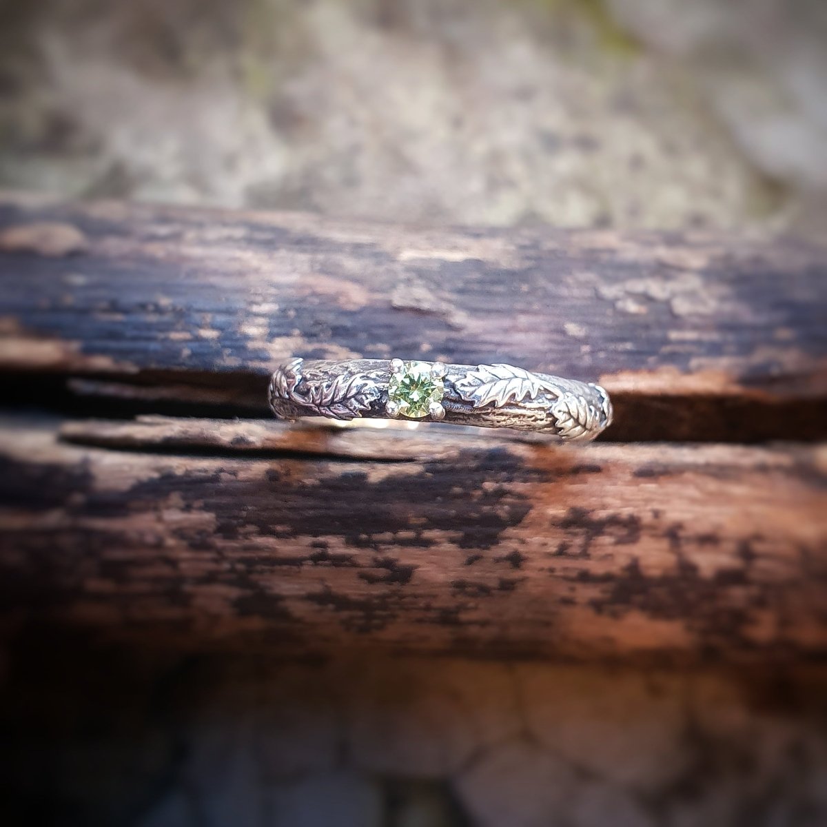 Anello Everleaf Quercia - Luminis