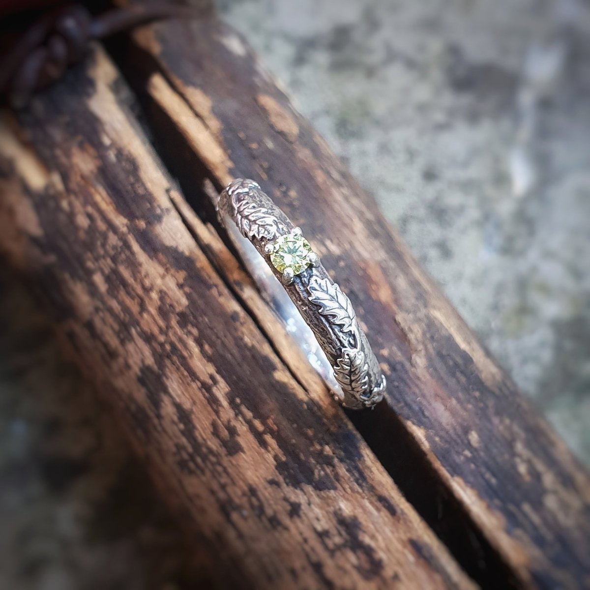 Anello Everleaf Quercia - Luminis