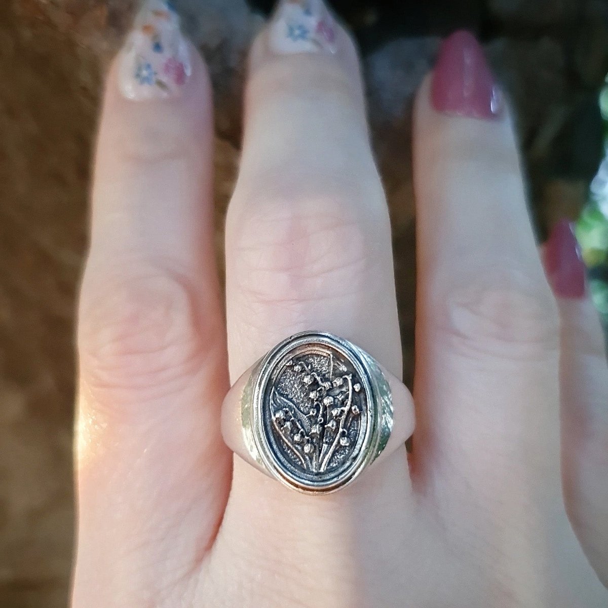 Anello Poesia in Fiore - Luminis