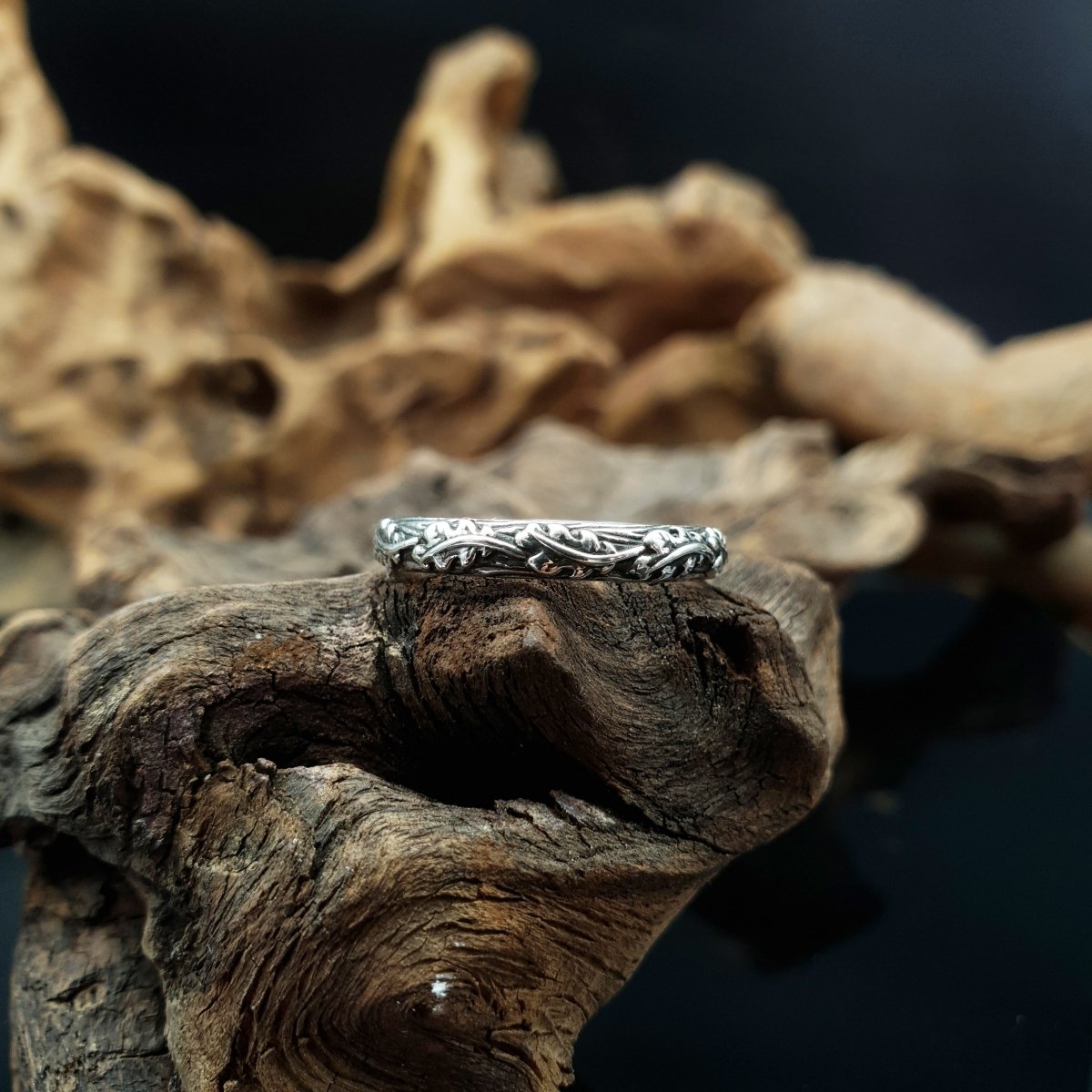 Anello Quercia Eternity - Luminis