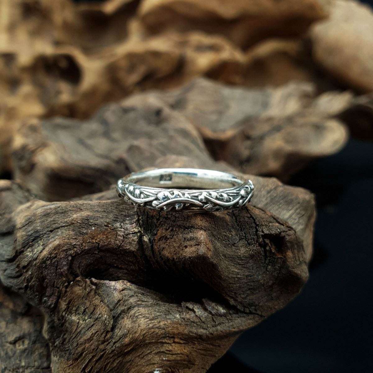 Anello Quercia Eternity - Luminis